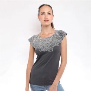 NWT Umsteigen Rice Tee Organic Cotton/bamboo